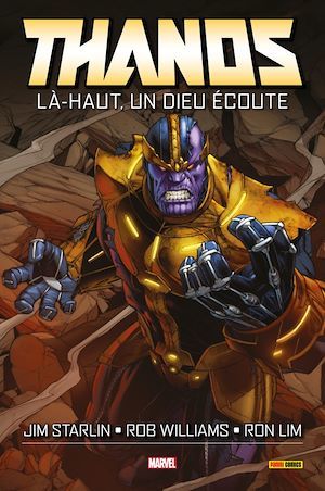 ebook cover of Thanos : Là-haut, un dieu écoute, by Jim Starlin, Rob Williams