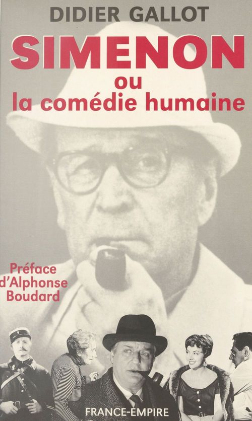 Couverture ebook de Simenon, de Didier Gallot