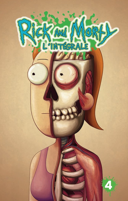 ebook cover of Rick & Morty : L'Intégrale T4, by Zac Gorman, C J Cannon