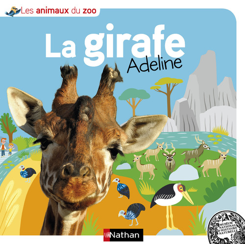 Couverture ebook de La girafe Adeline, de François-gilles Grandin, Elisabeth Quertier