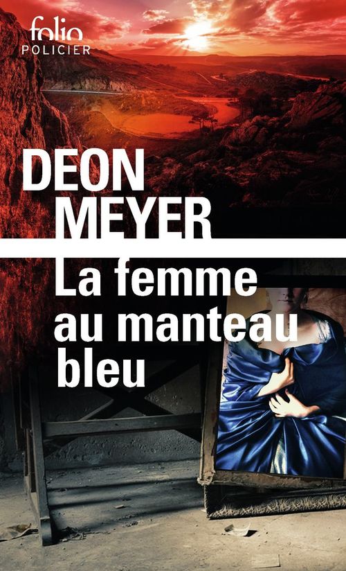 ebook cover of La femme au manteau bleu, by Deon Meyer