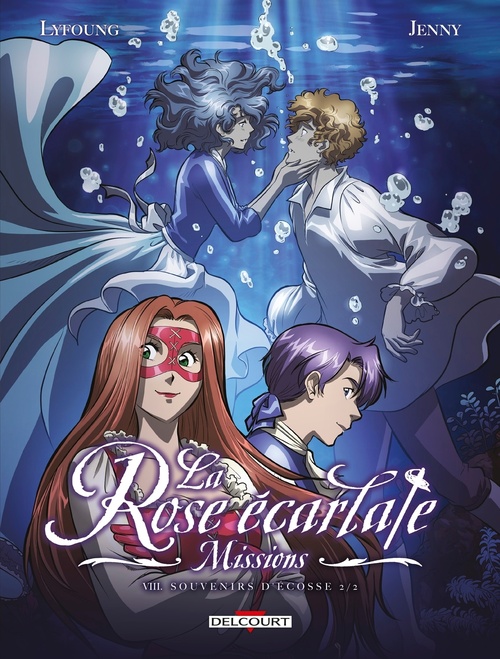 ebook cover of La Rose écarlate - Missions T08 - Souvenirs d'Écosse 2/2, by Patricia Lyfoung