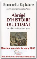 Couverture ebook de Abrégé d'histoire du climat, de Emmanuel Le Roy Ladurie
