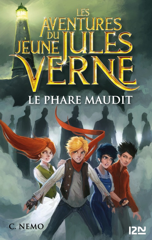 ebook cover of Les aventures du jeune Jules Verne - tome 2 Le Phare maudit, by Capitaine Nemo, Miguel Garcia Lopez, Francisco Porres