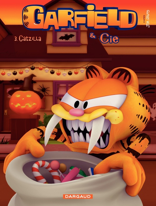 Couverture ebook de Garfield & Cie - Tome 3 - Catzilla, de Jim Davis