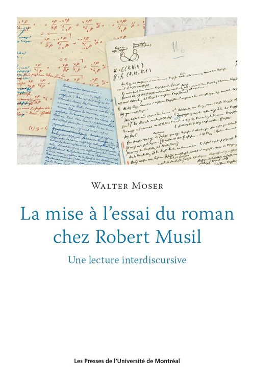 Couverture ebook de La mise à l'essai du roman chez Robert Musil, de Moser Walter