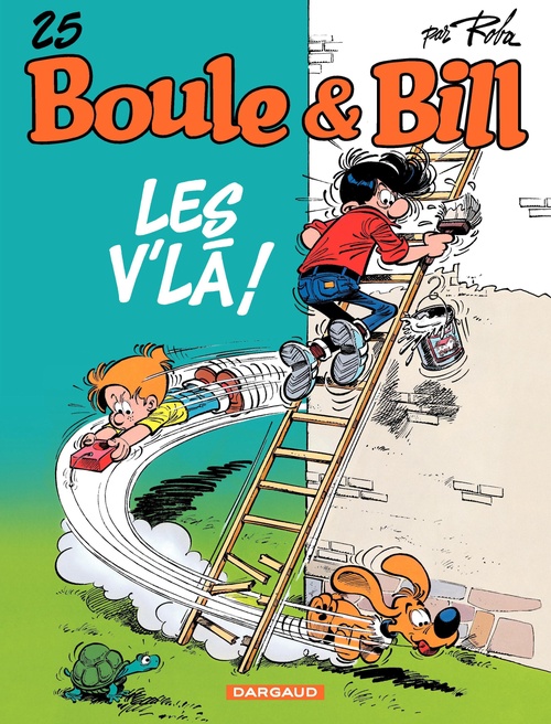 Couverture ebook de Boule & Bill - Tome 25 - LES V'LA !, de Jean Roba