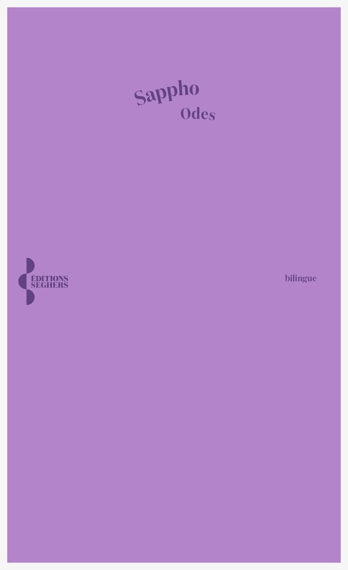 Couverture ebook de Odes, de Sapphô
