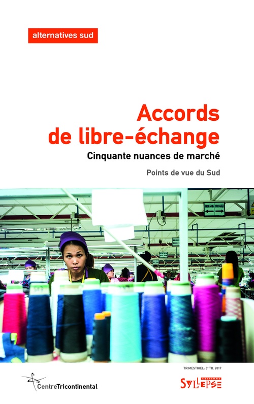 Couverture ebook de Accords de libre-echange, de Frédéric Thomas