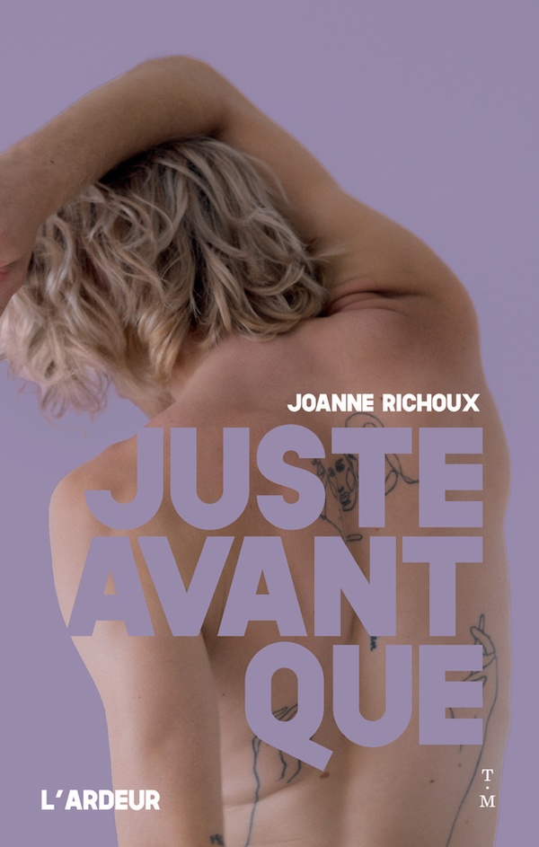 ebook cover of Juste avant que, by Joanne Richoux