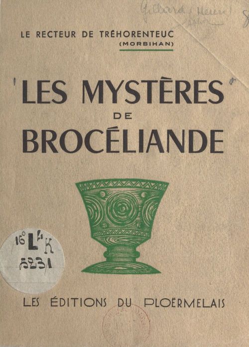 Couverture ebook de Les mystères de Brocéliande, de Henri Gillard