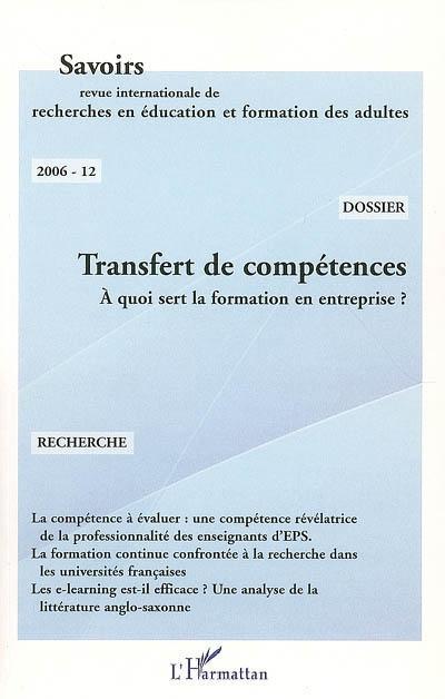 Couverture ebook de Transfert de compétences, de Terrisse/Meunier