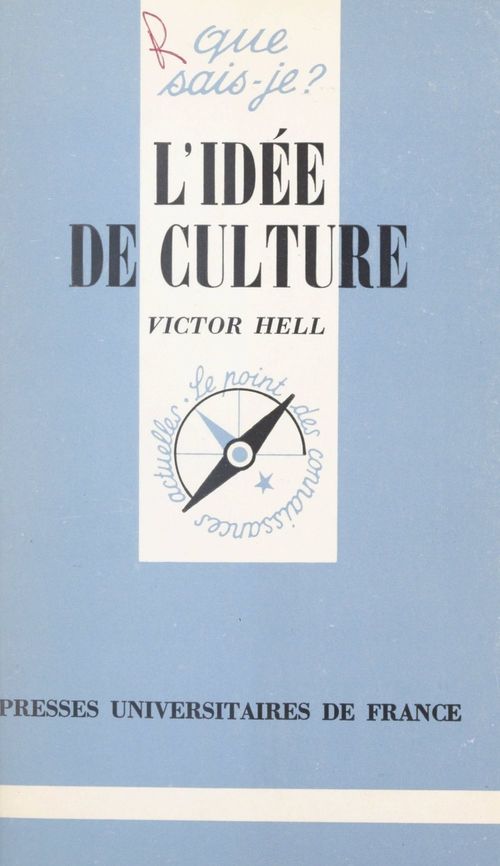 ebook cover of L'idée de culture, by Victor Hell