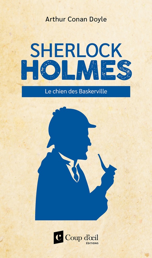 Couverture ebook de Sherlock Holmes - Le chien des Baskerville, de Arthur Conan Doyle