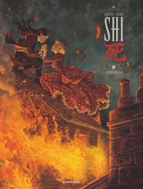 Couverture ebook de SHI - Tome 2 - Le Roi Démon, de Zidrou, José Homs, Homs