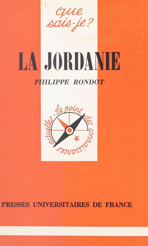 Couverture ebook de La Jordanie, de Philippe Rondot