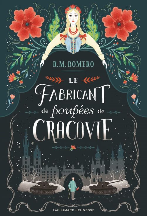 ebook cover of Le fabricant de poupées de Cracovie, by R. M. Romero, Anne Krief