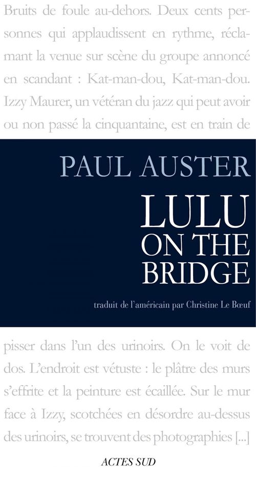 Couverture ebook de Lulu on the Bridge, de Paul Auster