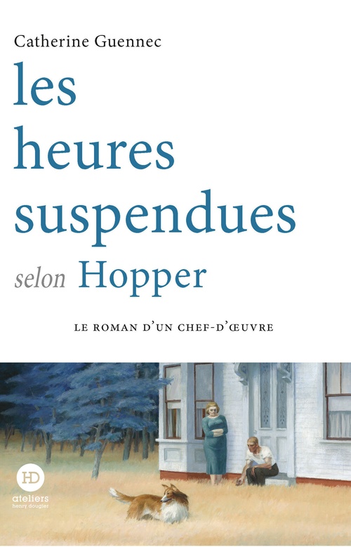 Couverture ebook de Les heures suspendues selon Hopper, de Catherine Guennec
