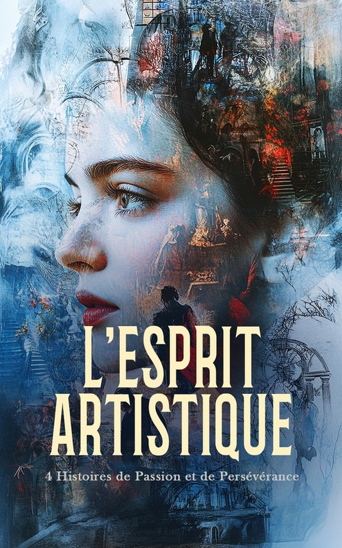 ebook cover of L'Esprit Artistique : 4 Histoires de Passion et de Persévérance, by Alphonse Daudet, Guillaume Apollinaire, Henri Murger, Paul Bourget