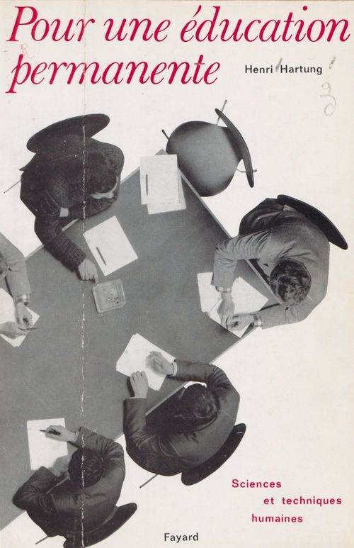 ebook cover of Pour une éducation permanente, by Henri Hartung