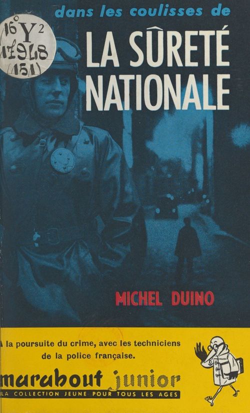 Couverture ebook de Dans les coulisses de la Sûreté nationale, de Michel Duino