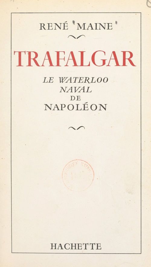 Couverture ebook de Trafalgar, de Rene Maine