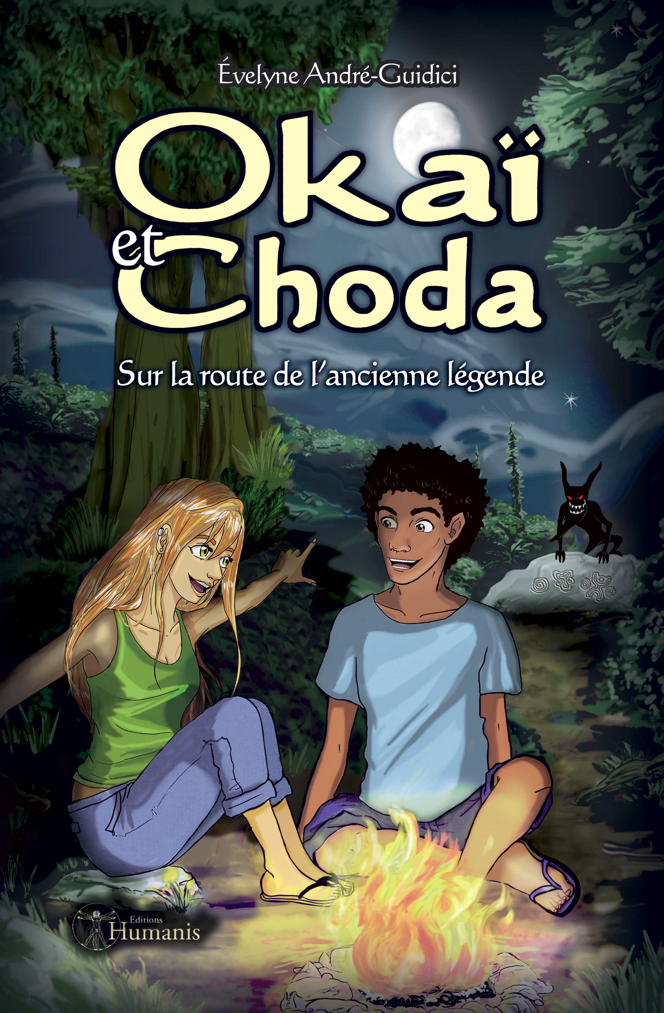 Couverture ebook de Okaï et Choda, de Evelyne Andre-Guidici