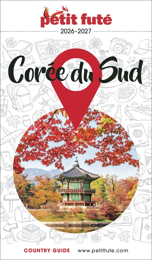 Couverture ebook de Guide Corée Du Sud 2026/2027 Petit Futé, de Collectif