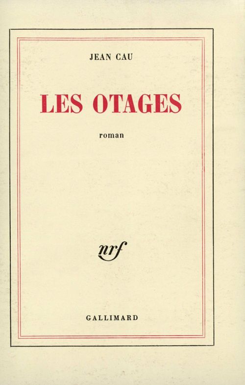ebook cover of Les Otages, by Jean Cau