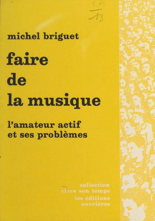 ebook cover of Faire de la musique, by Michel Briguet