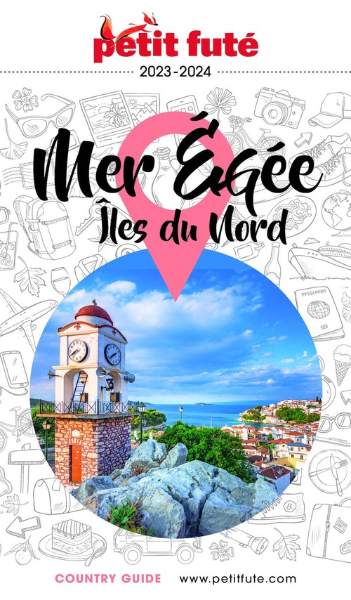 ebook cover of ILES DU NORD EGÉE 2023/2024 Petit Futé, by Collectif petit futé