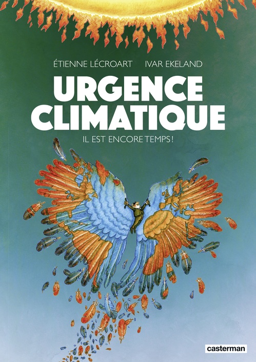 ebook cover of Urgence climatique, by Ivar Ekeland, Etienne Lécroart