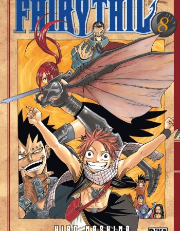 Couverture ebook de Fairy Tail T08, de Hiro Mashima