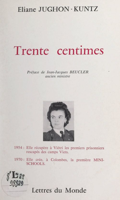 ebook cover of Trente centimes, by Eliane Jughon-Kuntz