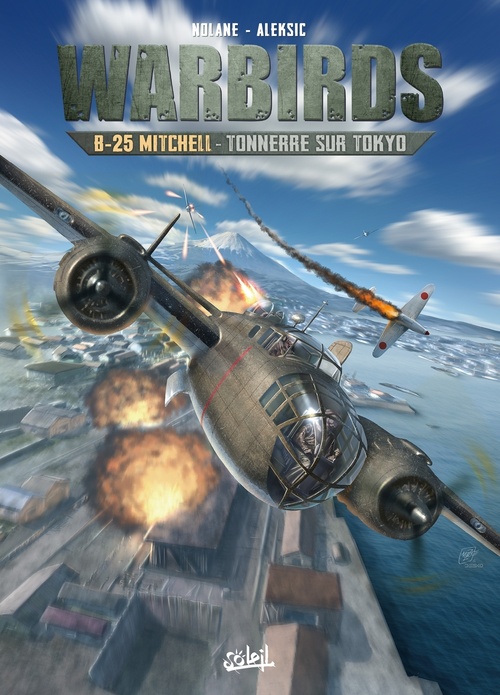 Couverture ebook de Warbirds B-25 Mitchell - Tonnerre sur Tokyo, de Richard D. Nolane