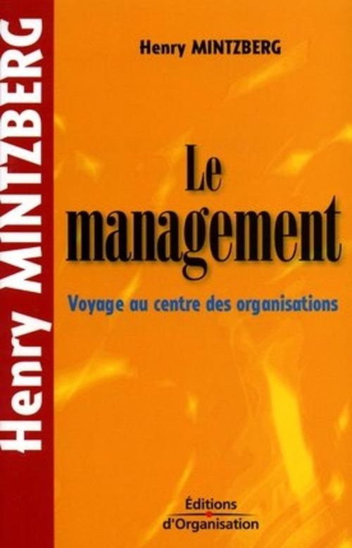 ebook cover of Le management, by Henry Mintzberg