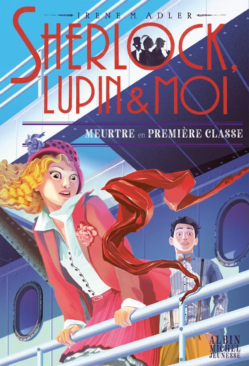 Couverture ebook de Meurtre en première classe, de Irene Adler