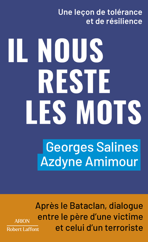 ebook cover of Il nous reste les mots, by Azdyne Amimour, Georges Salines
