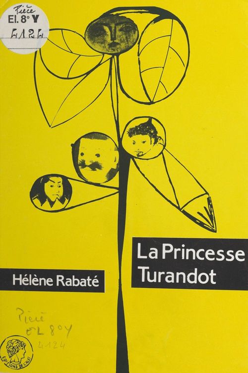 ebook cover of La princesse Turandot, by Helene Rabate