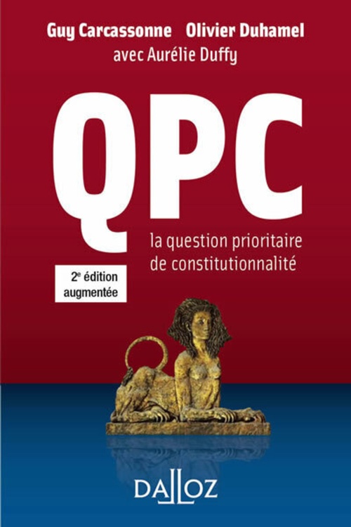 Couverture ebook de La QPC. 2e éd., de Guy Carcassonne, Olivier Duhamel