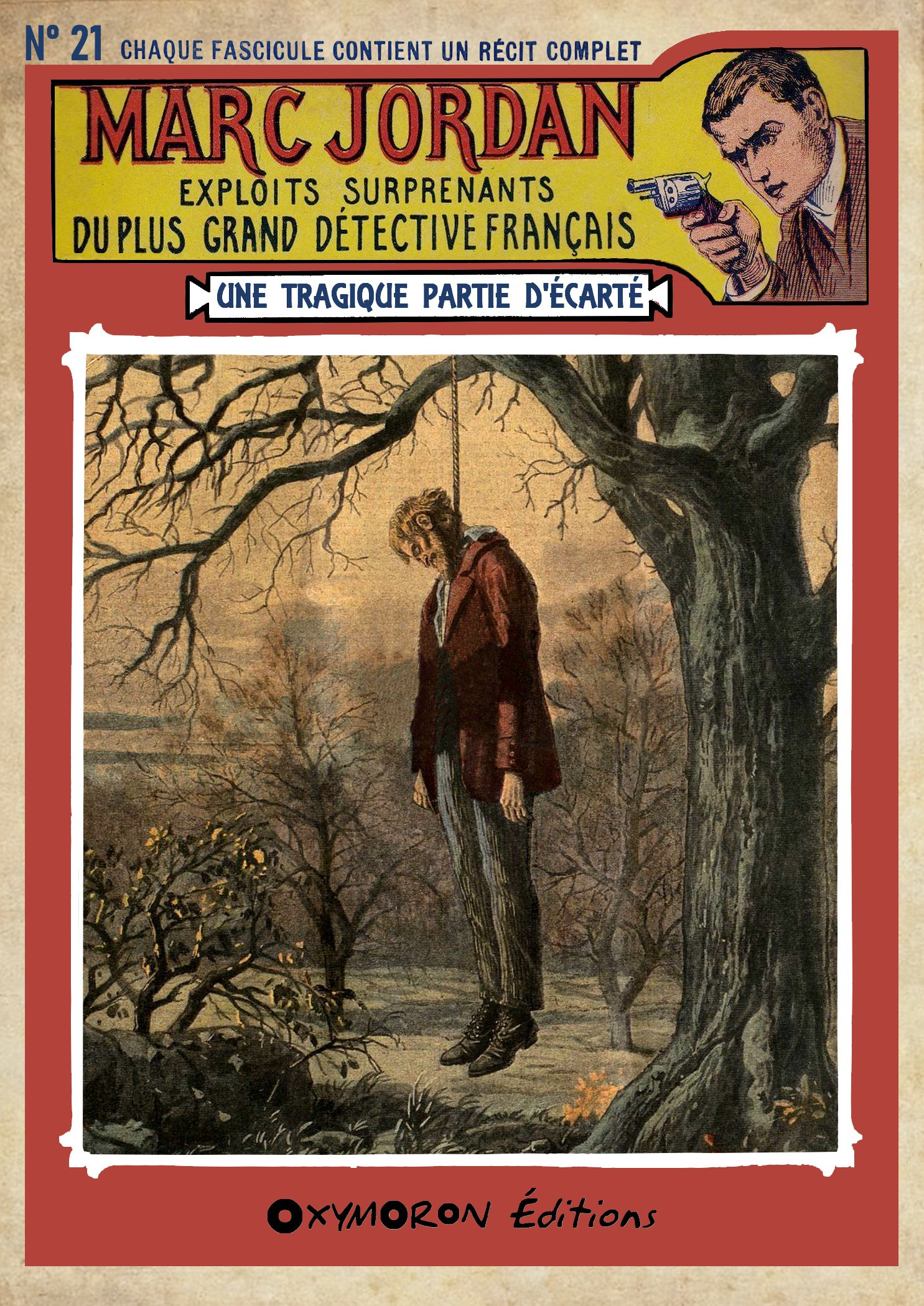 Couverture ebook de Une tragique partie d'écarté, de Auteur Inconnu