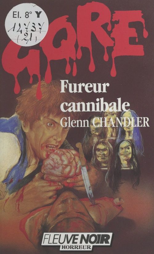 Couverture ebook de Fureur cannibale, de Glenn Chandler