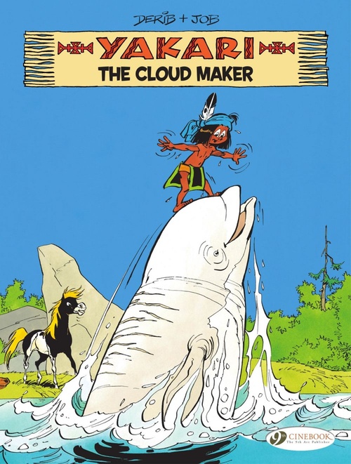 Couverture ebook de Yakari - Volume 20 - The Cloud Maker, de Job