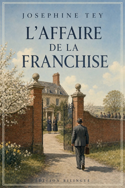 Couverture ebook de L'Affaire de la Franchise, de Josephine Tey