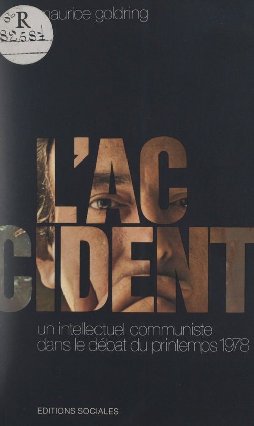 ebook cover of L'accident, by Maurice Goldring
