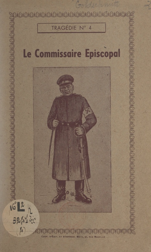 Couverture ebook de Le commissaire épiscopal, de Francois Goldschmitt