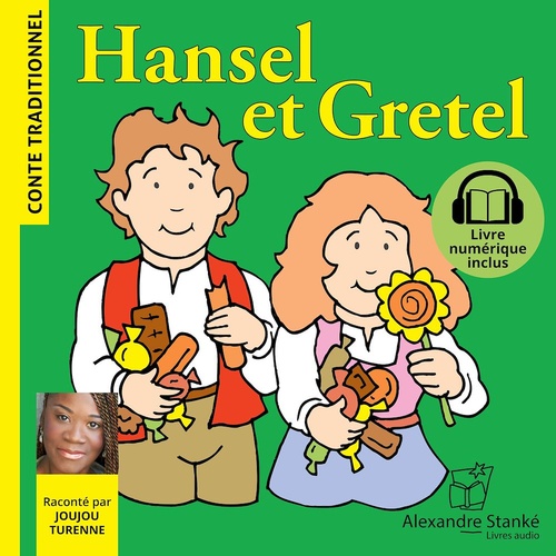 Couverture audiobook de Hansel et Gretel, de Wilhelm Grimm