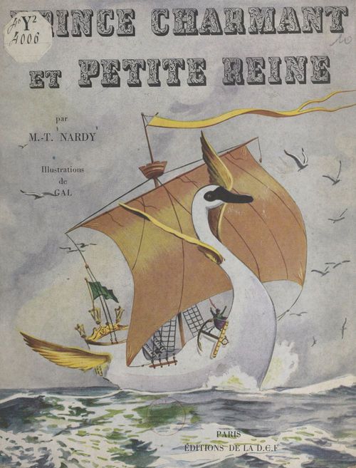 Couverture ebook de Prince charmant et petite Reine, de M.-T. Nardy