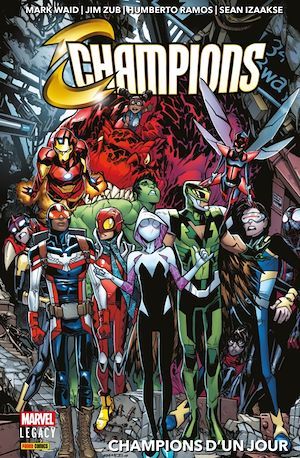 ebook cover of Champions Legacy : Champions d'un jour, by Mark Waid, Jim Zub